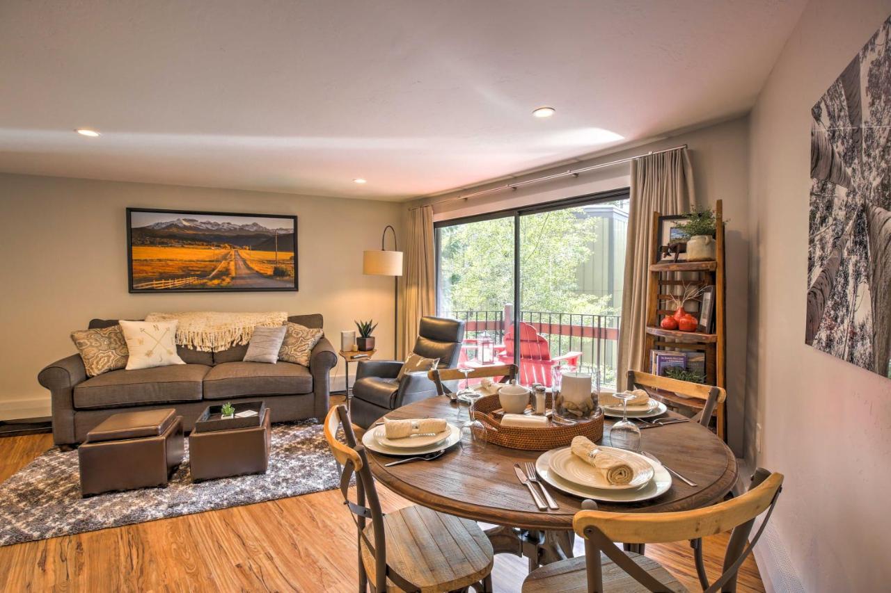 Breckenridge Condo With Balcony Walk To Ski Resort Dış mekan fotoğraf