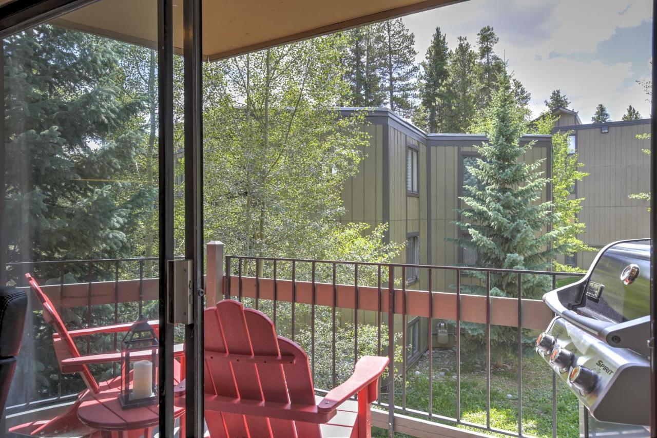 Breckenridge Condo With Balcony Walk To Ski Resort Dış mekan fotoğraf